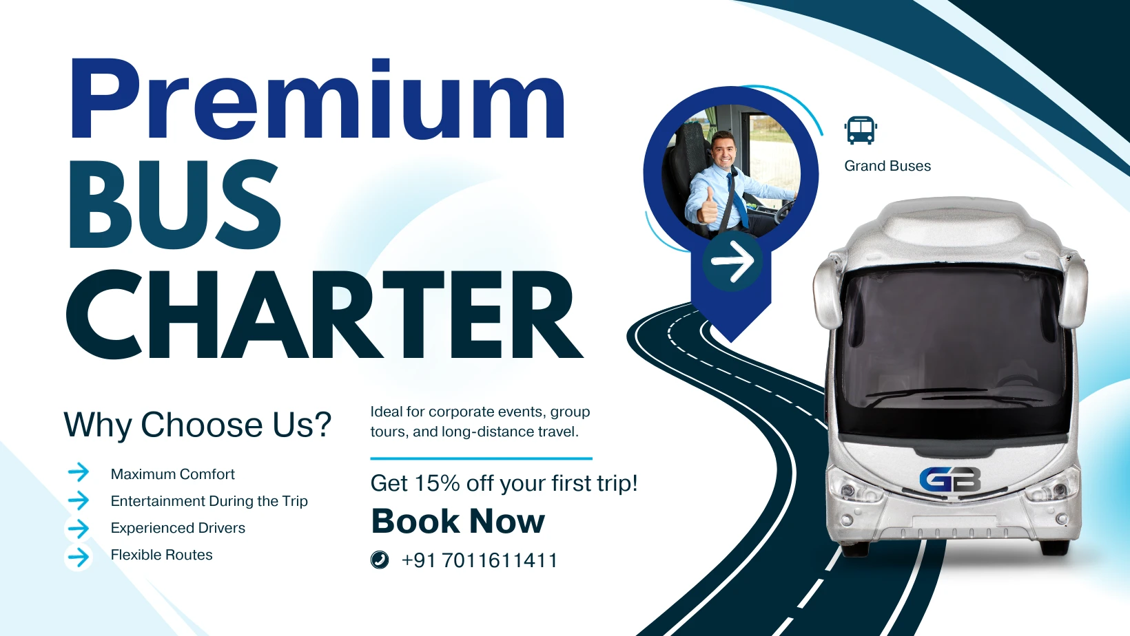 Bus Rental in Delhi 1